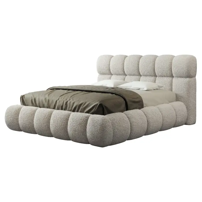 Conforto Bubble Premium 160x200, bouclé, somieră rabatabilă