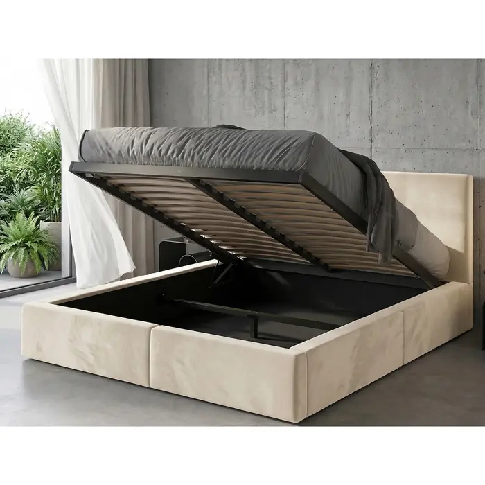 Interbeds Hilton 160x200, somieră metalică rabatabilă